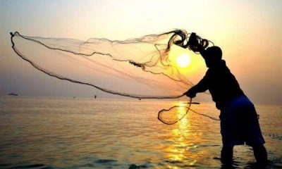 ψαράς δίχτυα