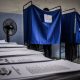 εκλογές ψήφος σε εκλογικό κέντρο