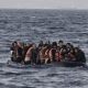 μετανάστες σε βάρκα